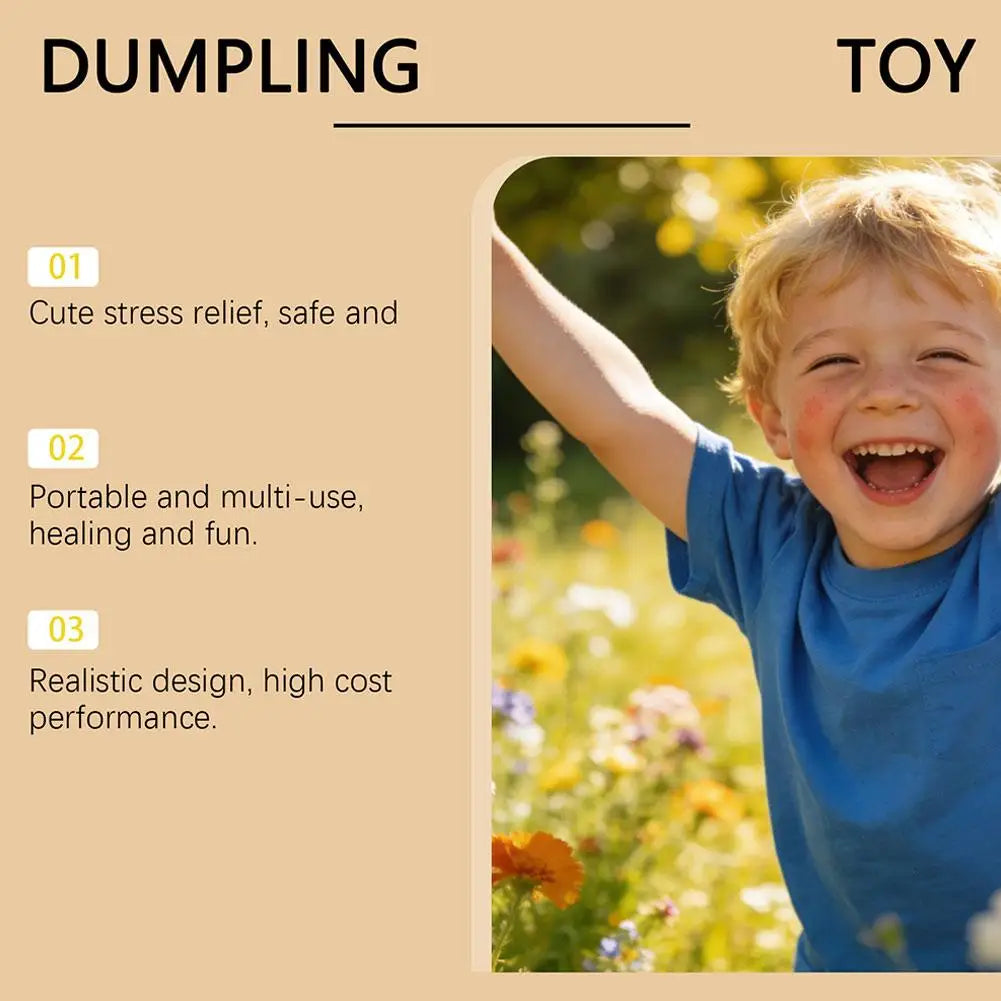 Glitter Dumpling Squeezable Toys Squishy Colorful Glitter Anti Stress Relieve Stress For Children Adults Stress-relieving Toy