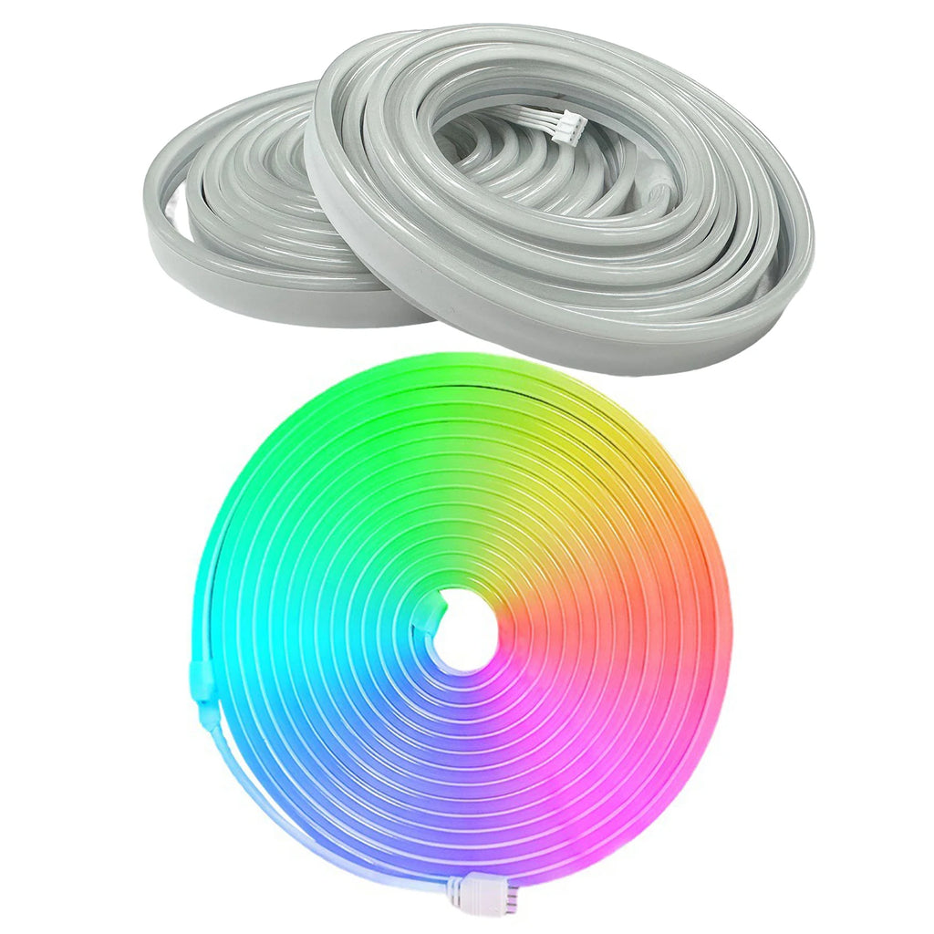 5m Neon LED Strip DIY RGB Rope Light APP Remote Silicone Neon Tape Light Decor
