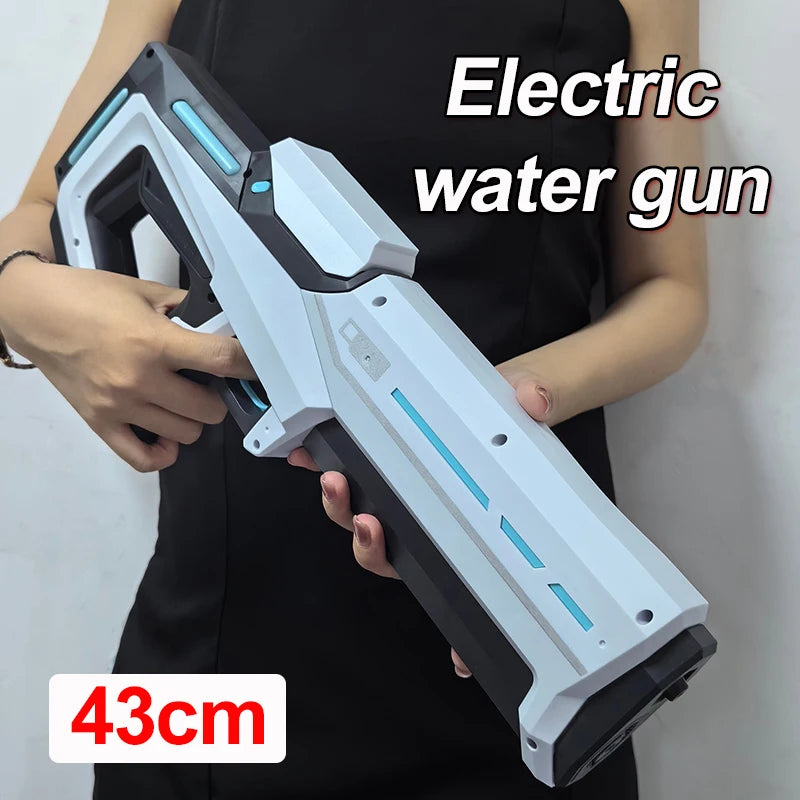 Electric Water Gun for Adults & Kids – Automatic Squirt Blaster Summer Outdoor Toy