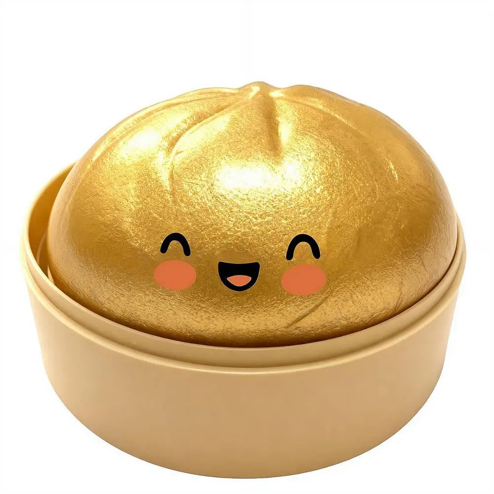 Glitter Dumpling Squeezable Toys Squishy Colorful Glitter Anti Stress Relieve Stress For Children Adults Stress-relieving Toy