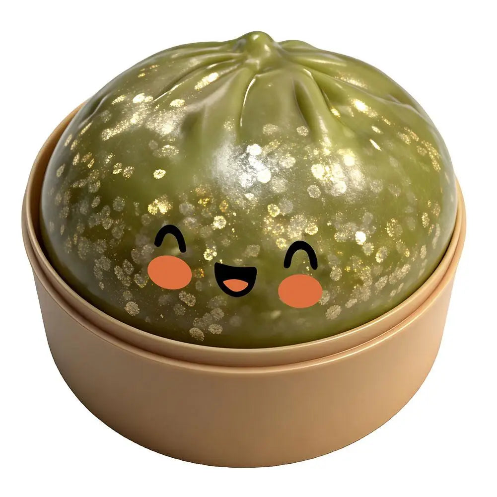 Glitter Dumpling Squeezable Toys Squishy Colorful Glitter Anti Stress Relieve Stress For Children Adults Stress-relieving Toy