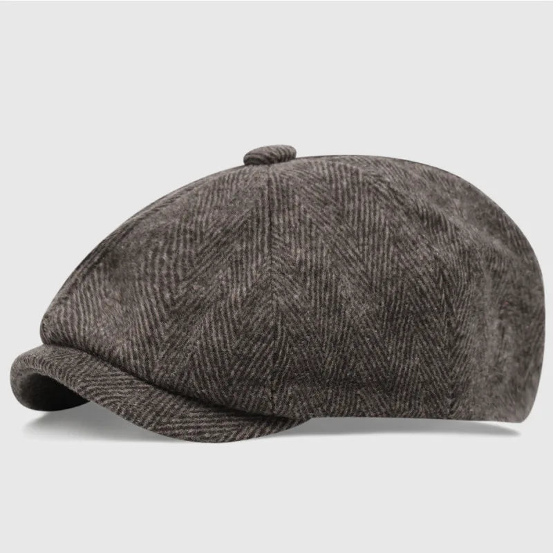 Classic Blinders Caps for Men Peaky Hat Newspaper Hat Shelby Same Style Beret Men's Sunshade Hat Suit Accessories Men's Gifts