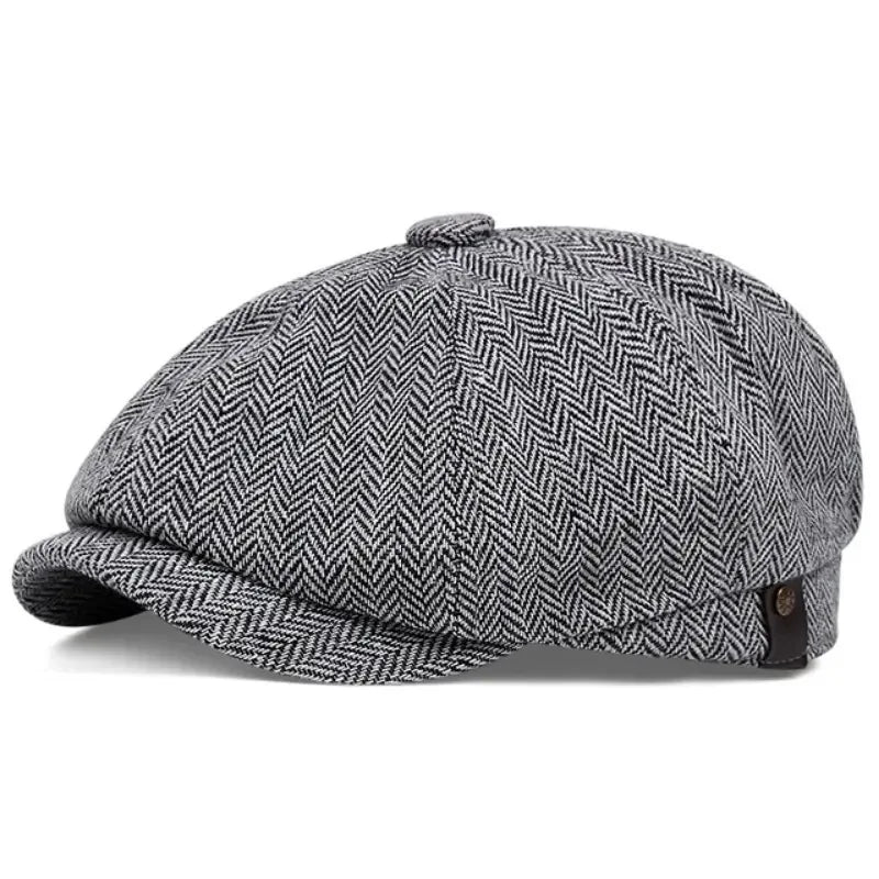 Classic Blinders Caps for Men Peaky Hat Newspaper Hat Shelby Same Style Beret Men's Sunshade Hat Suit Accessories Men's Gifts
