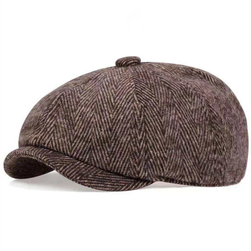 Classic Blinders Caps for Men Peaky Hat Newspaper Hat Shelby Same Style Beret Men's Sunshade Hat Suit Accessories Men's Gifts