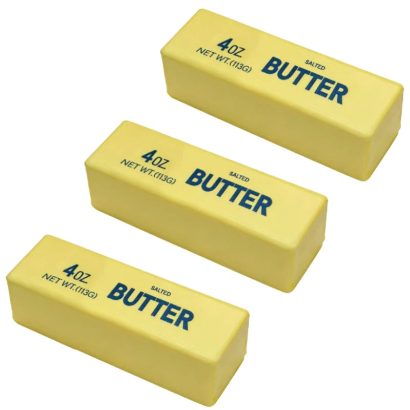 Butter Stick Squishy Fidget Toys Funny Squeeze Elastic Cheese Toy Unzip Slow Rise Squeeze Prank Children's Birthday Gift