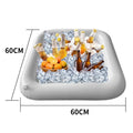 Inflatable Serving Bar Salad Ice Tray Food Drink Containers BBQ Picnic Pool Party Supplies Buffet Salad Food & Drinks Tray