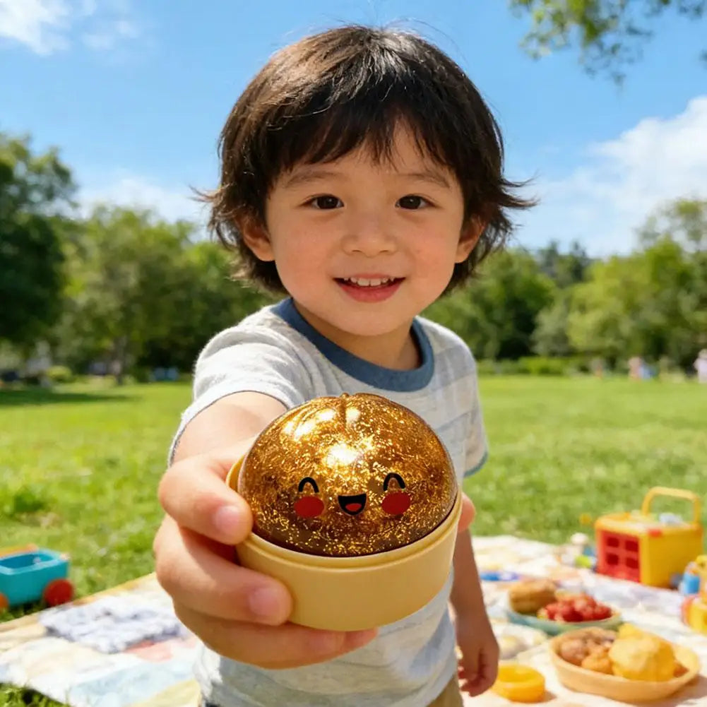 Glitter Dumpling Squeezable Toys Squishy Colorful Glitter Anti Stress Relieve Stress For Children Adults Stress-relieving Toy