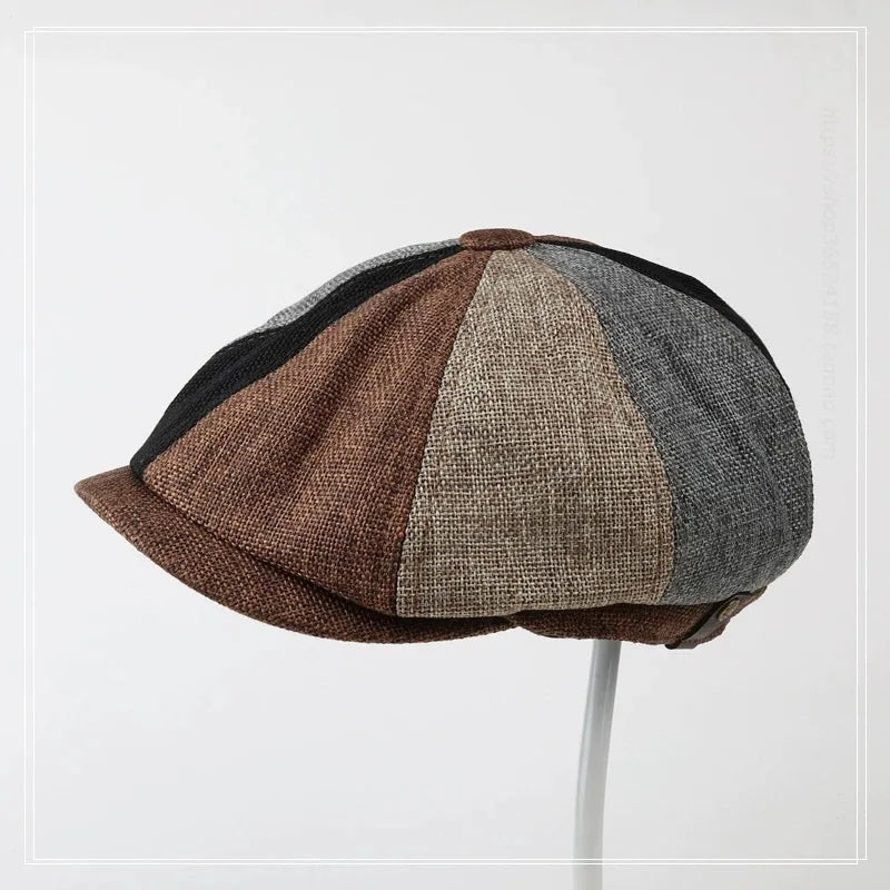 Classic Blinders Caps for Men Peaky Hat Newspaper Hat Shelby Same Style Beret Men's Sunshade Hat Suit Accessories Men's Gifts