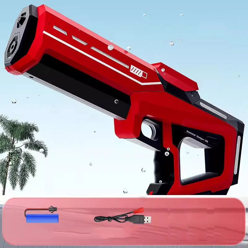 Electric Water Gun for Adults & Kids – Automatic Squirt Blaster Summer Outdoor Toy