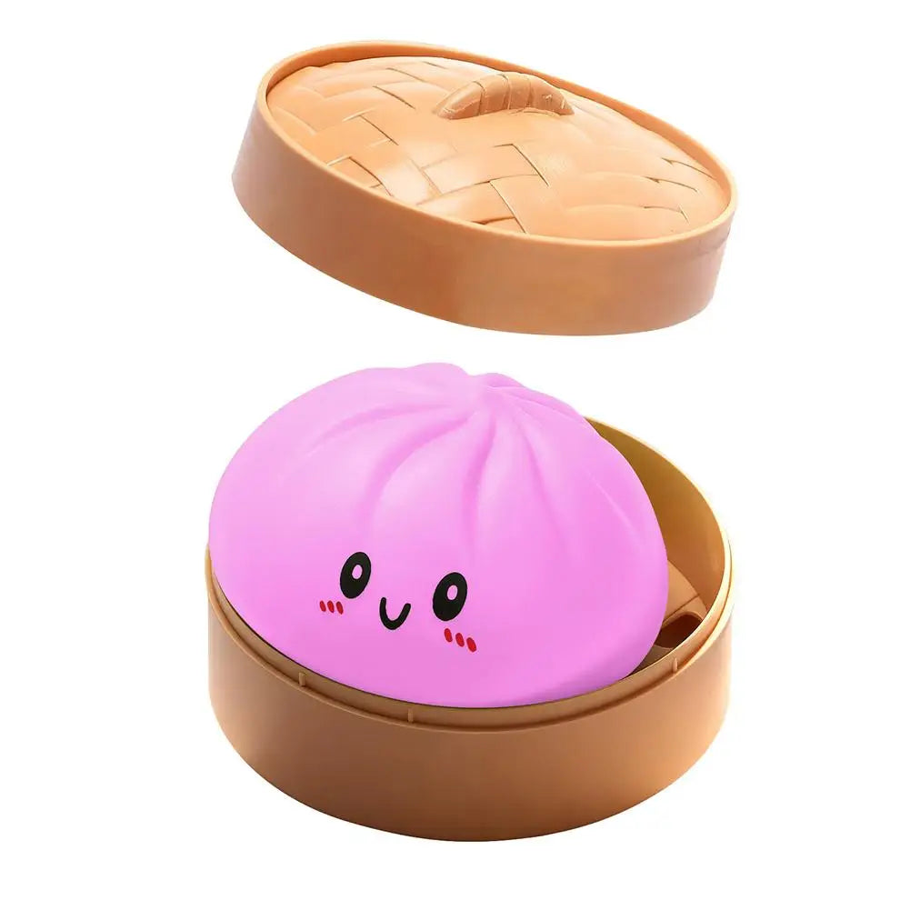 Glitter Dumpling Squeezable Toys Squishy Colorful Glitter Anti Stress Relieve Stress For Children Adults Stress-relieving Toy