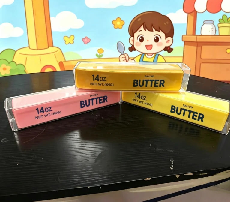 23CM Oversized Butter Stick Milk Strip Squishy Toy Slow Rebound Soft Squeeze Stress Relief Toy large size stress relief toy