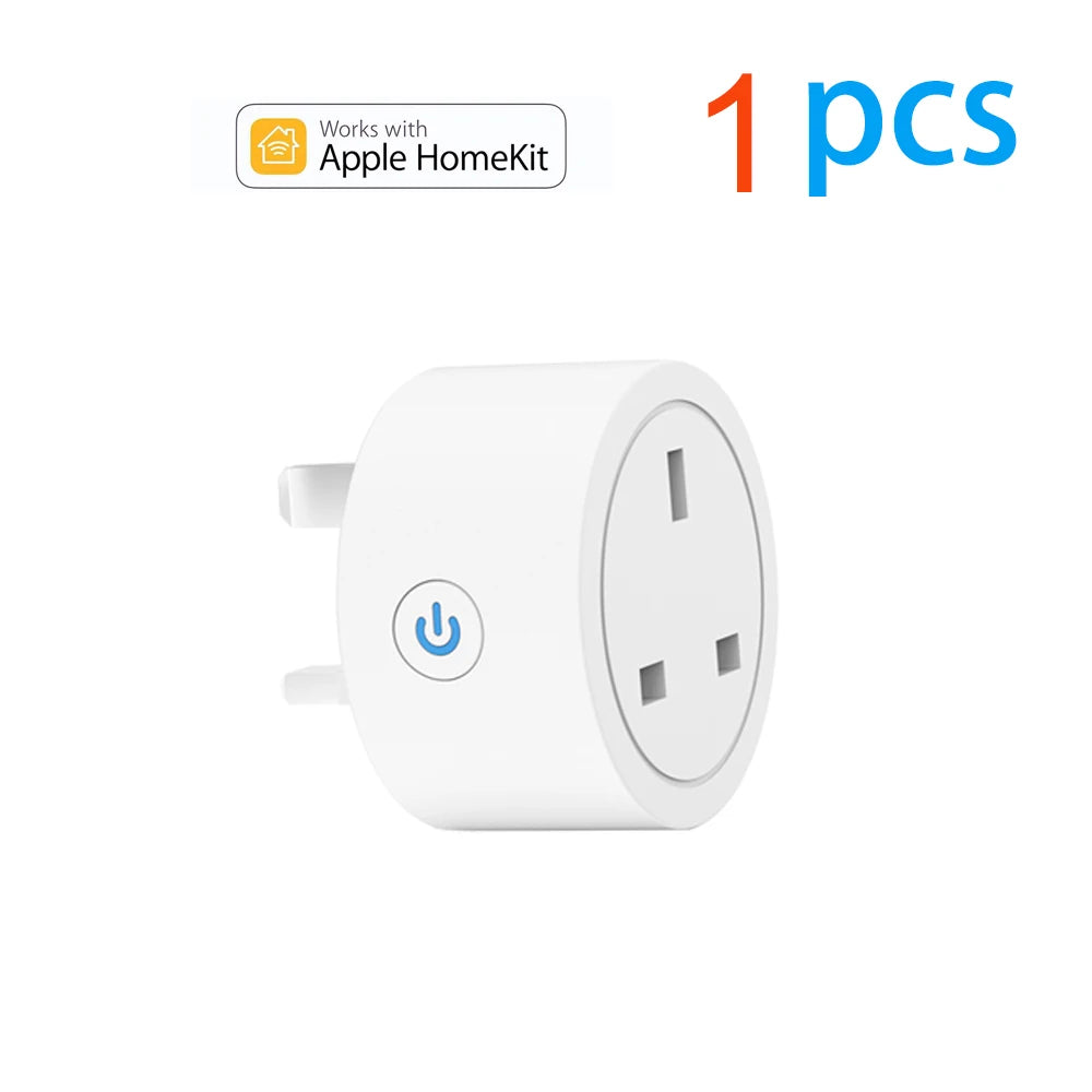 WiFi UK Smart Plug 3pin Works With  Tuya Smart App