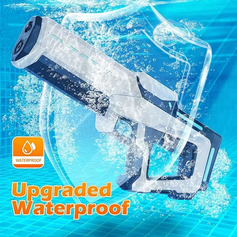 Electric Water Gun for Adults & Kids – Automatic Squirt Blaster Summer Outdoor Toy