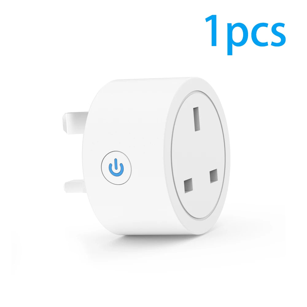 WiFi UK Smart Plug 3pin Works With  Tuya Smart App