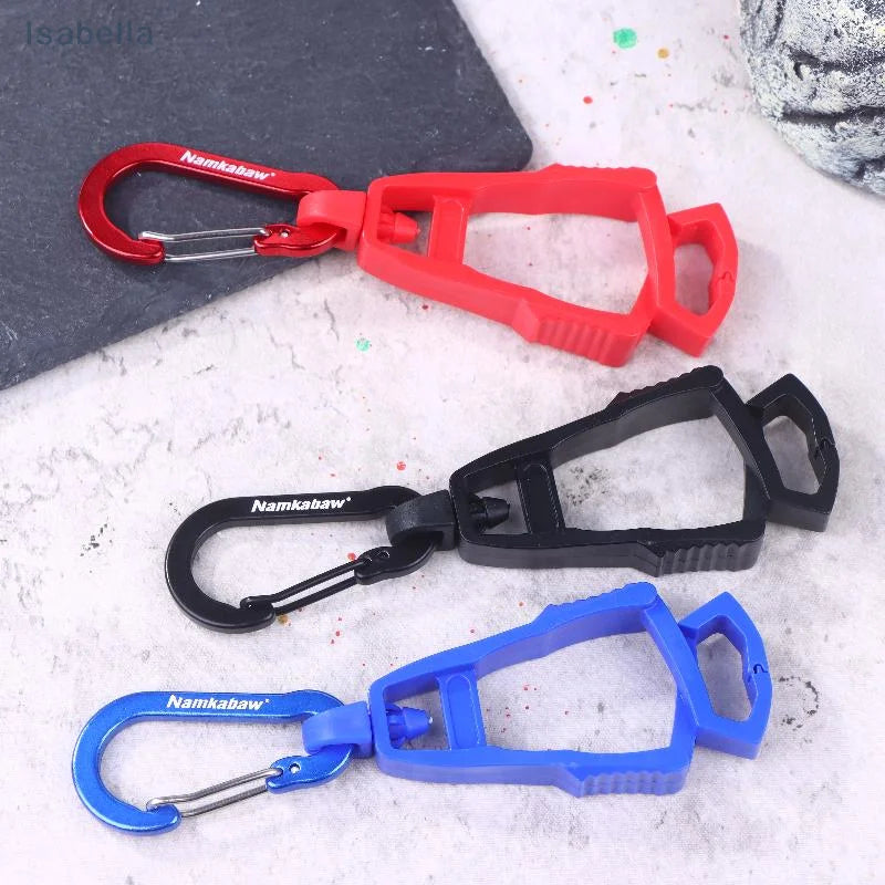 ★★★Outdoor Multifunctional Buckle Safety Work Gloves Holder Anti-drop Glove Belt Clamp For Worker Construction