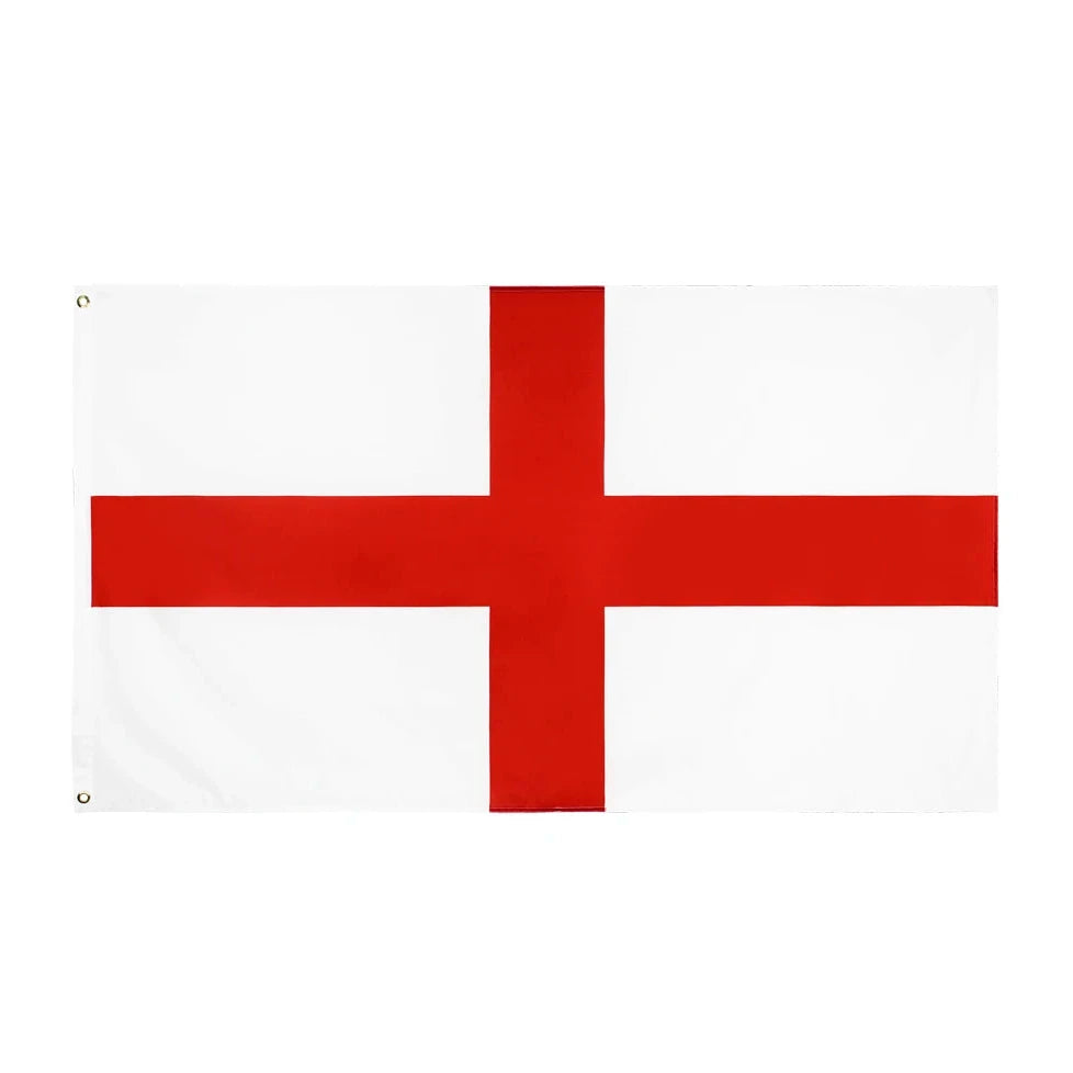 LeaFLAG England Flag 90x150cm England Country Flag Cross Of St George English National Banner Indoor Outdoor decoration