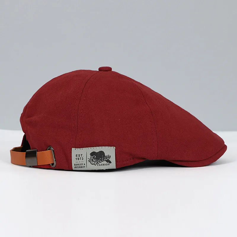 Peaky Blinders Caps Cotton Hats Berets British Western Style Ivy Cap Classic Winter Woman Vintage Linen Beret