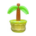 Inflatable Palm Tree Cooler, PVC Tropical Pool Party Beer/Beverage Bucket, Outdoor Food Tray Ice Bucket