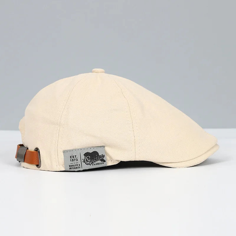 Peaky Blinders Caps Cotton Hats Berets British Western Style Ivy Cap Classic Winter Woman Vintage Linen Beret