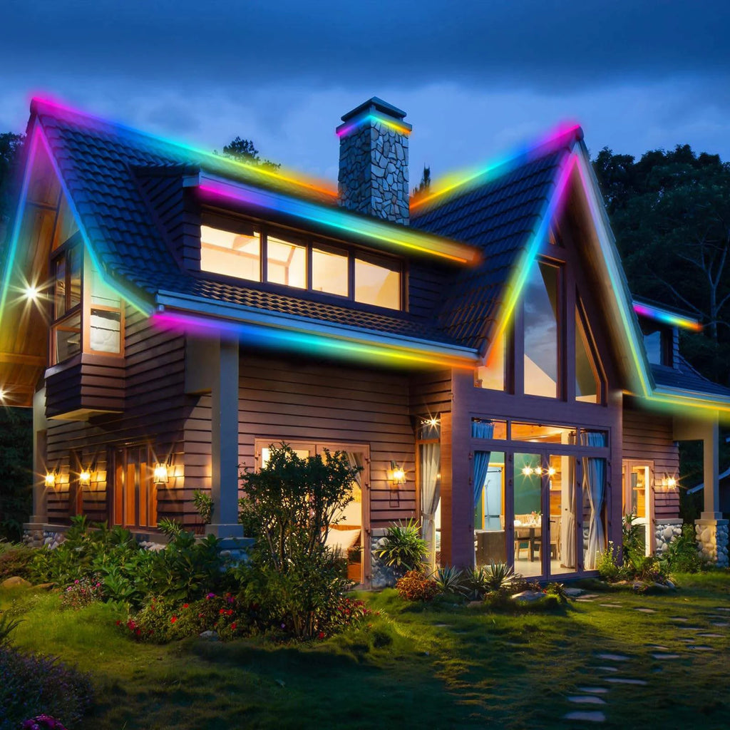 5m Neon LED Strip DIY RGB Rope Light APP Remote Silicone Neon Tape Light Decor